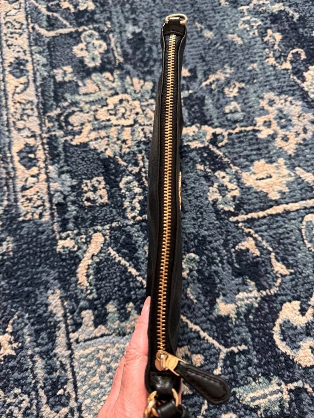 Coach Large Pebbled Wristlet - Picture 6 of 16